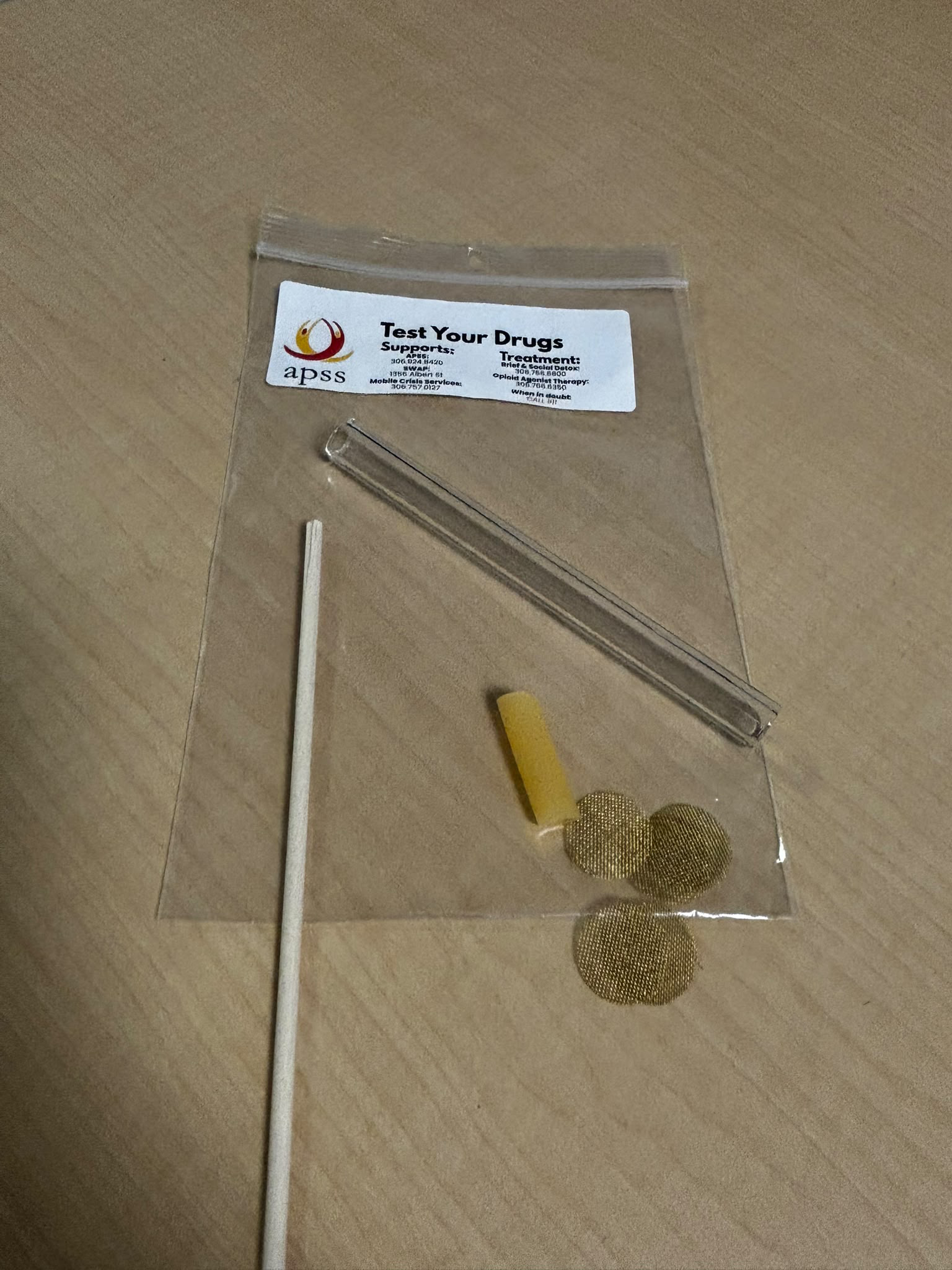Crack pipe kit